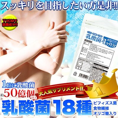 【メガ盛り★乳酸菌サプリメントどっさり約4ヶ月分...のサムネイル