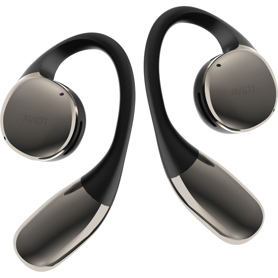 AVIOT TE-H1-SL 完全ワイヤレスBluetoothオープンイヤー型イヤホン(シルバー) TEH1SL 12,197円