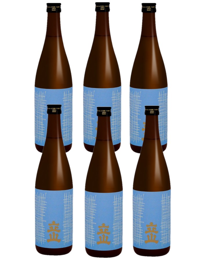 【送料無料】富山 立山酒造 本醸造 720ml 6本【北海道沖縄県東北四国九州地方は必ず送料が掛かります】