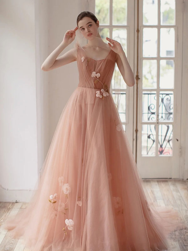 ウェディングドレス レディース 二次会 花嫁ドレス 結婚式 パーティードレス マーメイドライン レトロ オフショルダー Vネックサテン　ライドウェディング(M-0056)