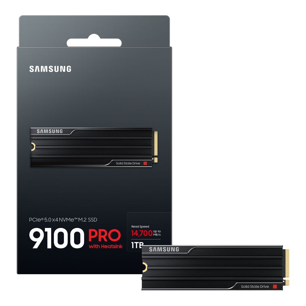 Samsungサムスン SSD 9100 PRO with Heatsink 1TB MZVAP1T0CIT