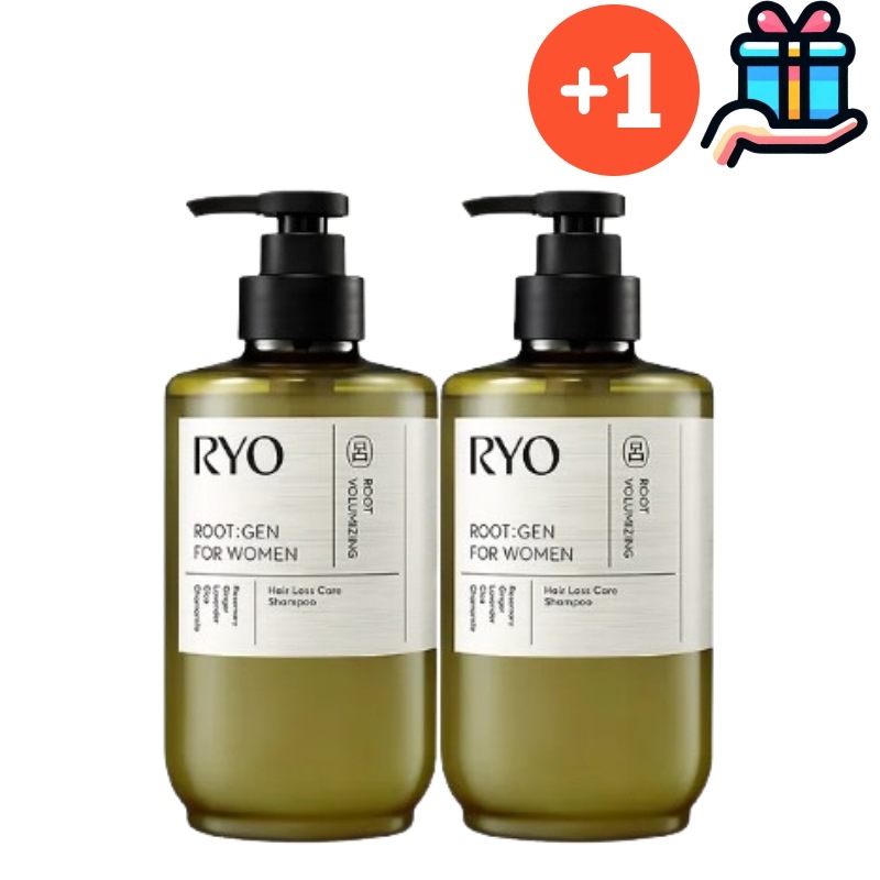 [ハン·ガイン PICK] ルートジェン1+1 女性オーダーメードボリューム脱毛症状ケアシャンプー 515ml+515ml 総1030ml ヘアケア脱毛緩和脱毛防止ボリューム