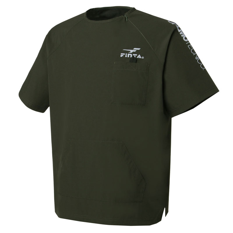 フィンタ FINTA CALMOストレッチウーブンH/Sシャツ サッカー・フットサル ウェア(メンズ) (FT4423)