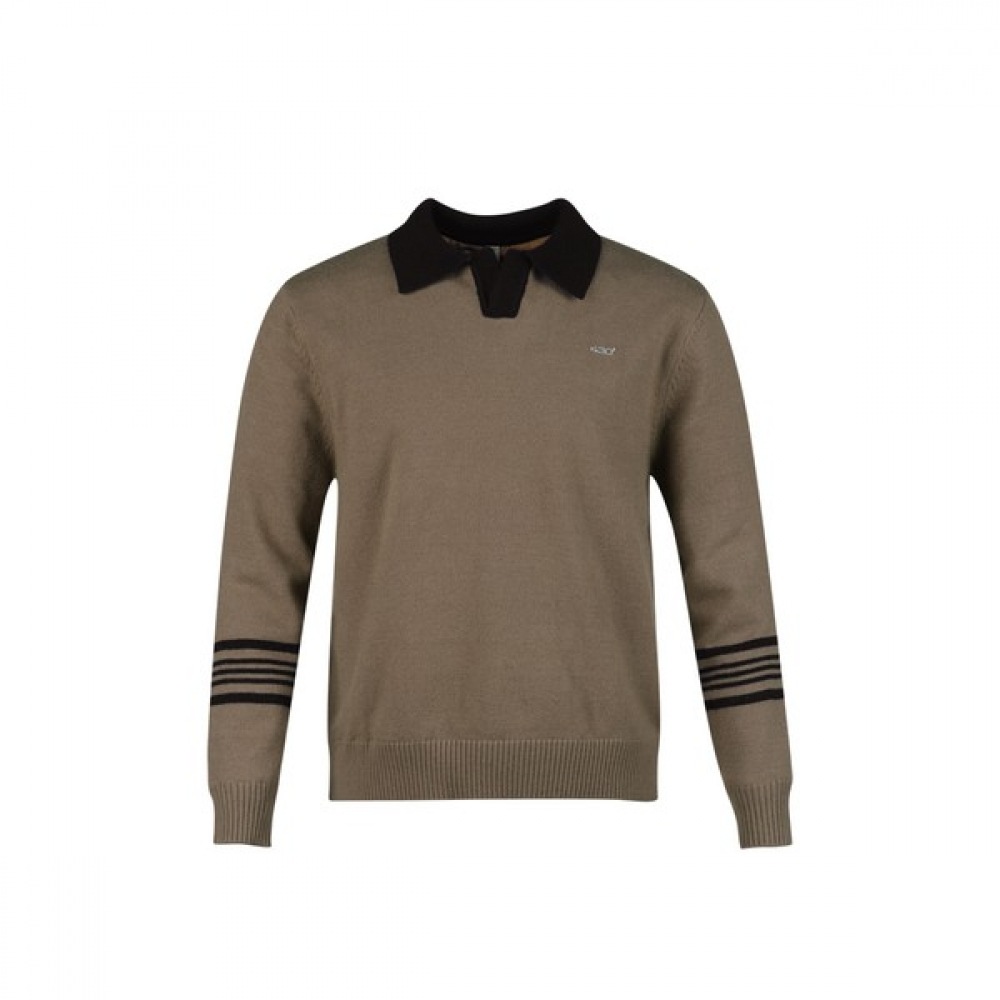 (ラックスゴルフ) ラックスゴルフ 430 ゴルフメンズビッグアートワークカラー防風ニットプルオーバー LB4W805