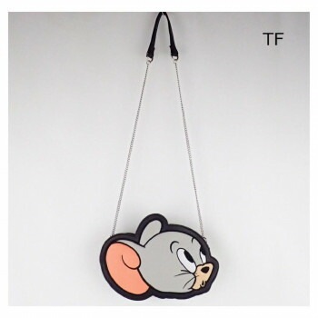 トムとジェリー フェイスダイカットショルダーバッグ タフィー F241006-TF