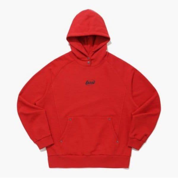 フード付きTシャツ JQS QP423FHDO1-RED フットボールユニフード付きTシャツ RED