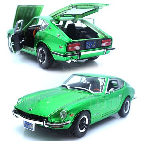11 18 1971 ダットサン 240Z メタルグリーン クラシックカー ミニカーマイスト