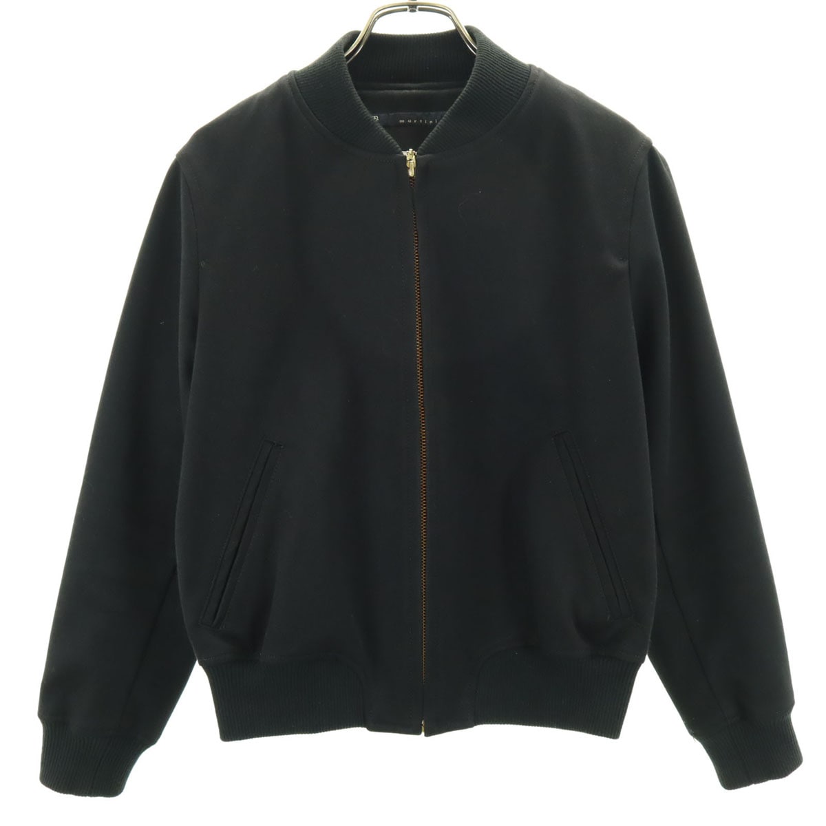 ジップジャケット 黒 レディース 古着