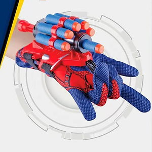 スパイダーマン ウェブシューター 子供 おもちゃ コスプレ マーベル アメコミ グローブセット なりきり キッズ 安全 ごっこ遊び