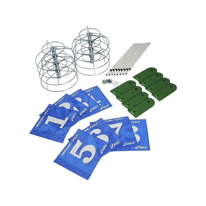 GG8ホールセット EQグランドゴルフ アクセサリー(ユニ) 3283a259-960