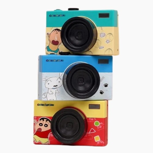 クレヨンしんちゃん ミニレトロ デジタルカメラ 3種/プレゼント/誕生日プレゼント/韓国人気カメラ/レトロ/デジタルカメラ/フィルムカメラ