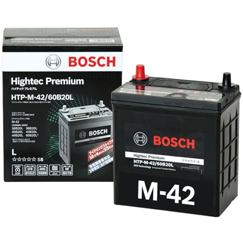 BOSCH (ボッシュ)ハイテックプレミアム 国産車 アイドリングストップ車/充電制御車/標準車 バッテリー HTP-M-42/60B20L 8,050円