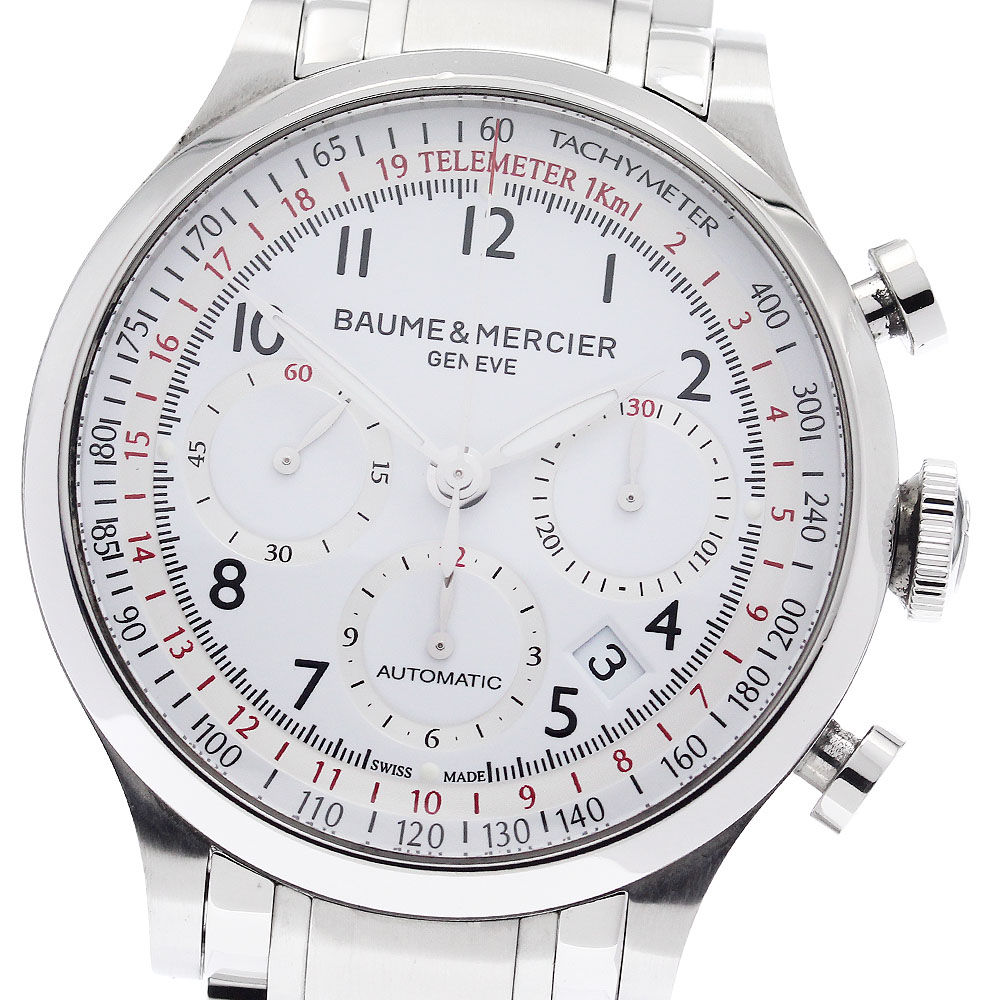 ボーム＆メルシェ Baume & Mercier 65726/MOA10082 ケープランド クロノグラフ デイト 自動巻き メンズ _944580【中古】
