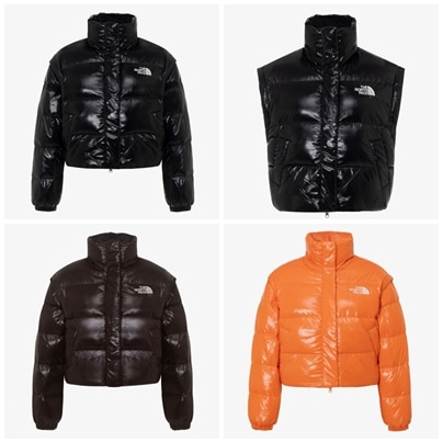 WS GLOSSY DT DOWN JACKET [NJ1DP86]
