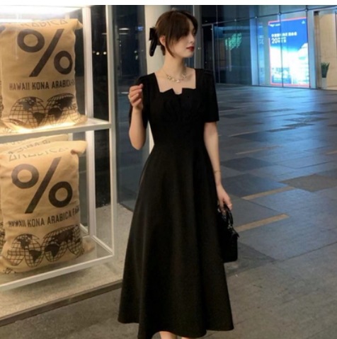 無地半袖ロングワンピース ワンピース 袖あり 半袖 Aライン かわいい 大人可愛い きれいめ シンプル 大人 上品 おしゃれ かっこいい 大人可愛い 大人女子 エレガント 通勤