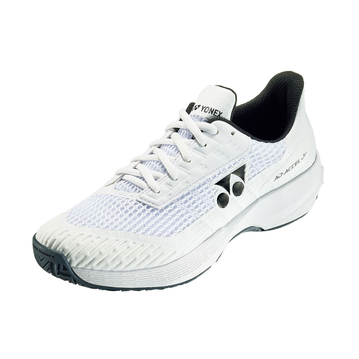 テニスシューズ ジュニア オールコート パワークッション 女子 男子 ユニセックス 男女兼用 通気性 軽量 軽い 試合 運動靴 靴 シューズ パワークッションアドアクセルジュニアAC SHTAAJA