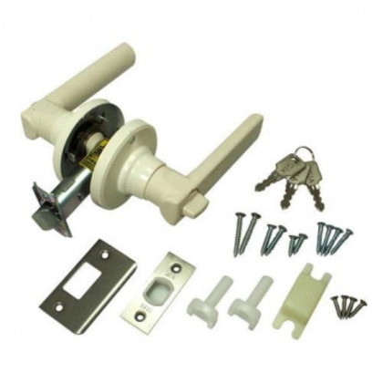 かんたん取替レバー 可変ラッチ 間仕切 NP222-ML ホワイト