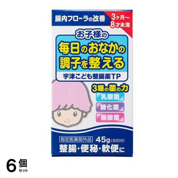 宇津こども整腸薬TP 45g 6個セット