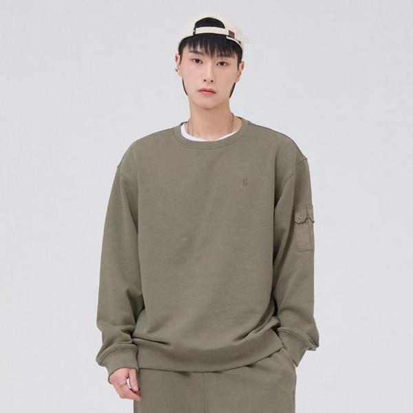 チェイスカルト(南昌原店) DP02 男性 袖ポケット スウェットシャツ 男性 袖ポケット スウェットシャツ EERK5134B0V
