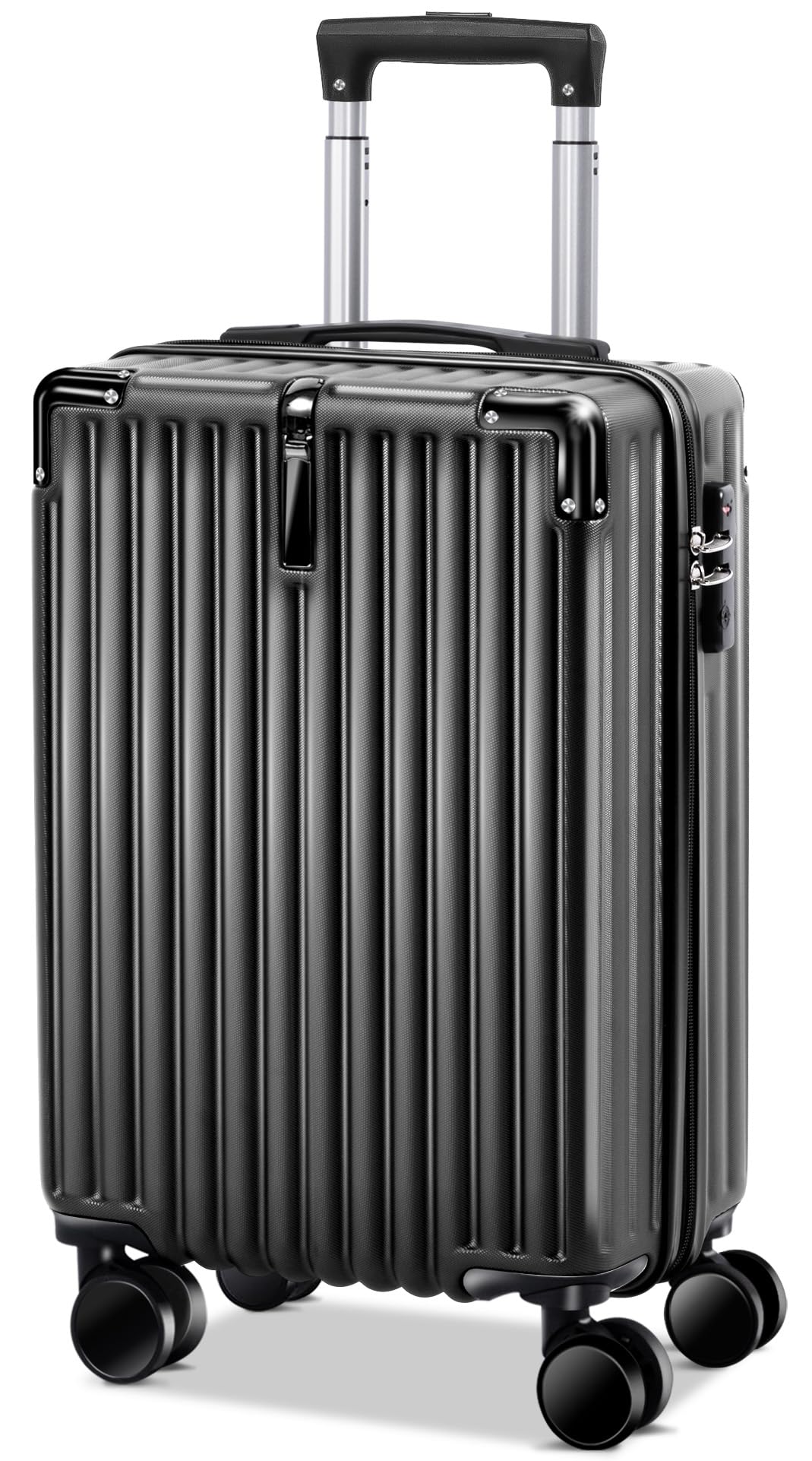 [サインキングダム] スーツケース 機内持ち込み Sサイズ 38L キャリーケース キャリーバッグ 超軽量 隠しフック機能 360度回転 耐衝撃 静音 TSAローク搭載 泊まる ファスナー式 ビジネス