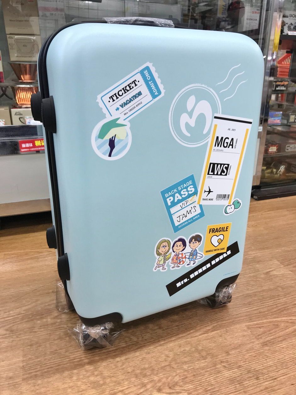 ローソン キャリーケース Mrs. GREEN APPLE アプリでたまるよスタンプキャンペーン 約30L ［静岡市］店頭併売品 未使用 2512LT906