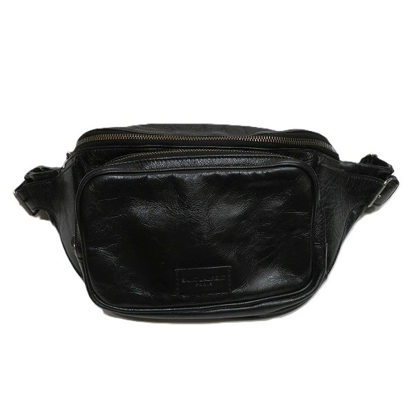 サンローラン ロゴレザー ボディーバッグ LND586206 0619 ショルダーバッグ【中古】