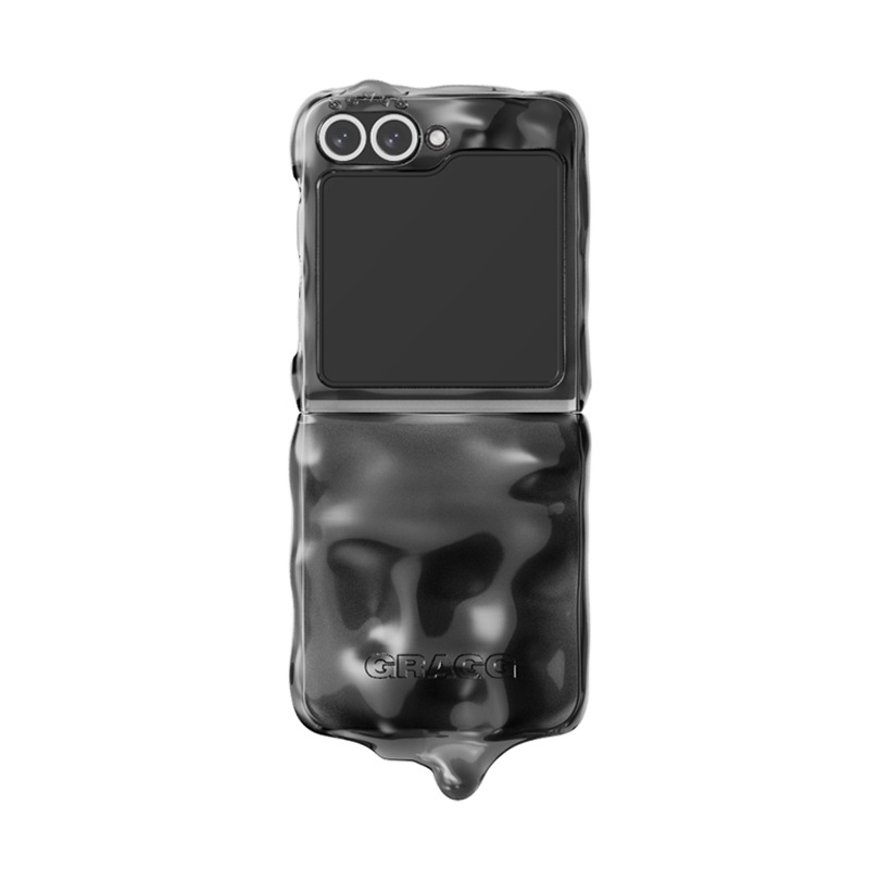 【GRAGG】 DOUBLE LAYERS CASE - CLEAR BLACK 正規品