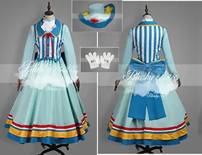 アメフログリ ミニーちゃん ハロウィン 衣装 コスチュームコスプレ衣装+バニエ+手袋+帽 ミニー コスプレ 衣装 ハロウィン クリスマス エントランス
