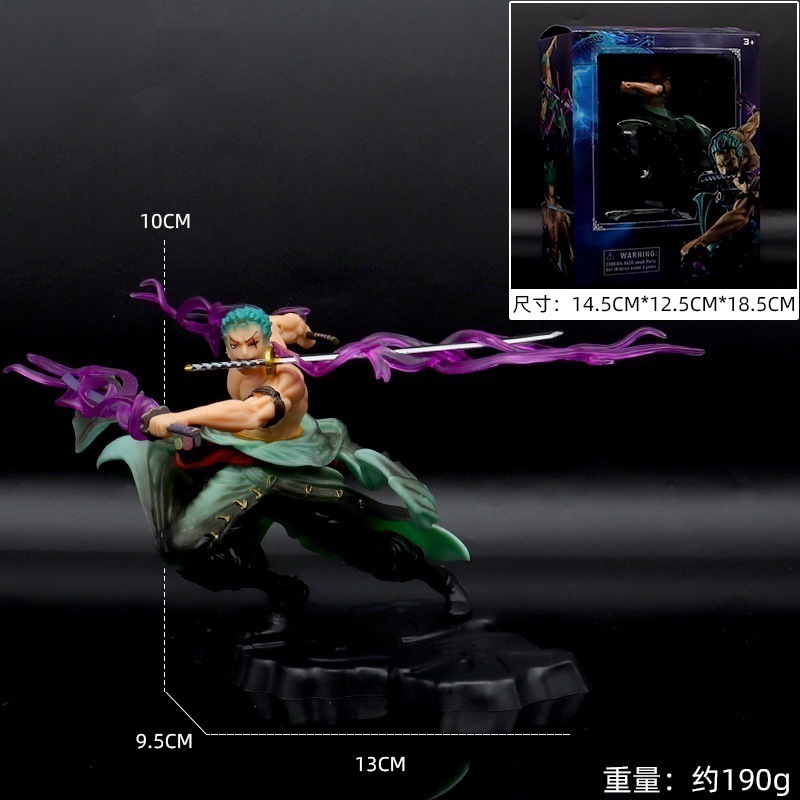 Qoo10] ワンピースフィギュアゾロ三千世界高品質版 : おもちゃ・知育