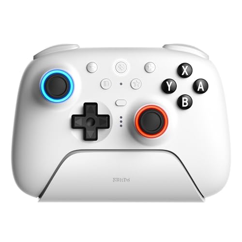 Ultimate 2 Bluetooth コントローラー Switch/Switch 2 Windows PC 用TMR ジョイスティック付き Switch Pro コントローラー切り替え可能なホール