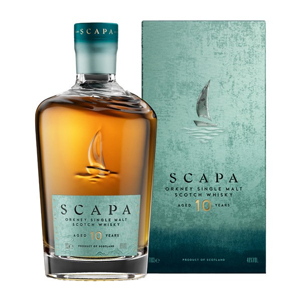 【送料無料 正規品 箱入】スキャパ 10 年 オークニー シングル モルト スコッチ ウイスキーSCAPA AGED 10 YEAR ORKNEY SINGLE