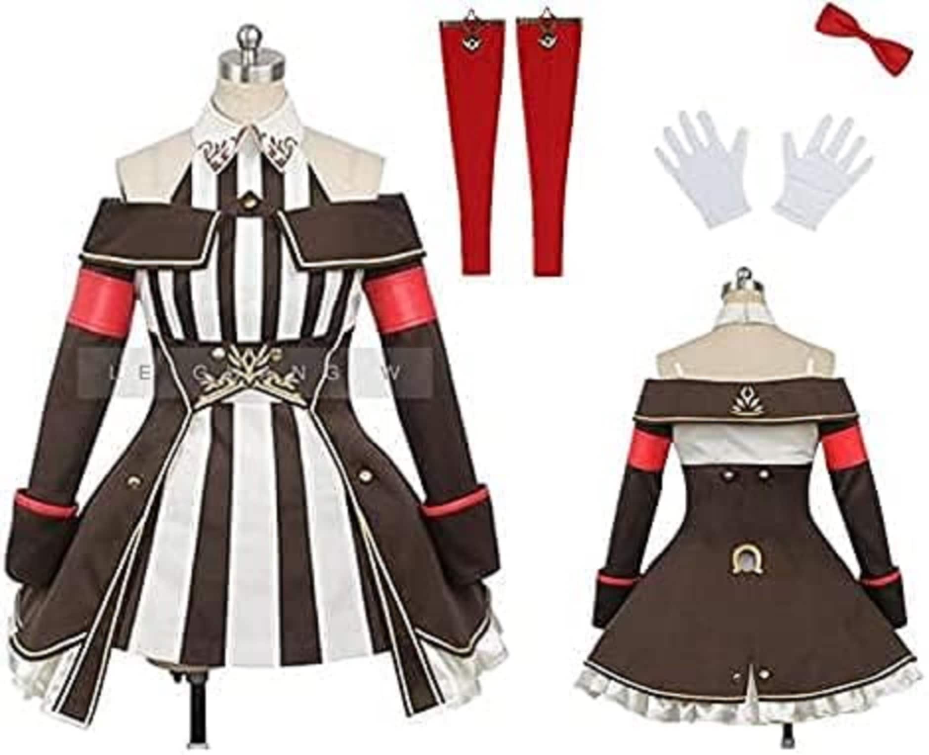 ウマ娘 プリティーダービー カレンチャン コスプレ衣装風