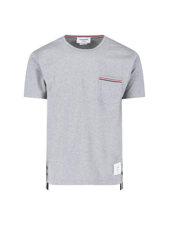 THOM BROWNE Men T-Shirts MJS010A 01454055 Grey