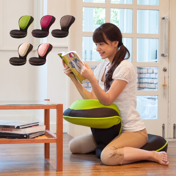 「背筋がGUUUN美姿勢座椅子」座椅子 骨盤矯正 椅子 腰痛 姿勢 骨盤 ゆがみ 矯正 首 肩 肩甲骨 グッズ リクライニング テレワーク 在宅勤務 おしゃれ 美姿勢 PROIDEA