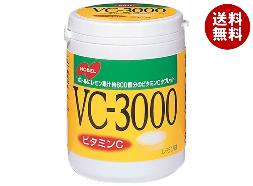 ノーベル製菓 VC-3000ボトル 150g×4個入×(2ケース)