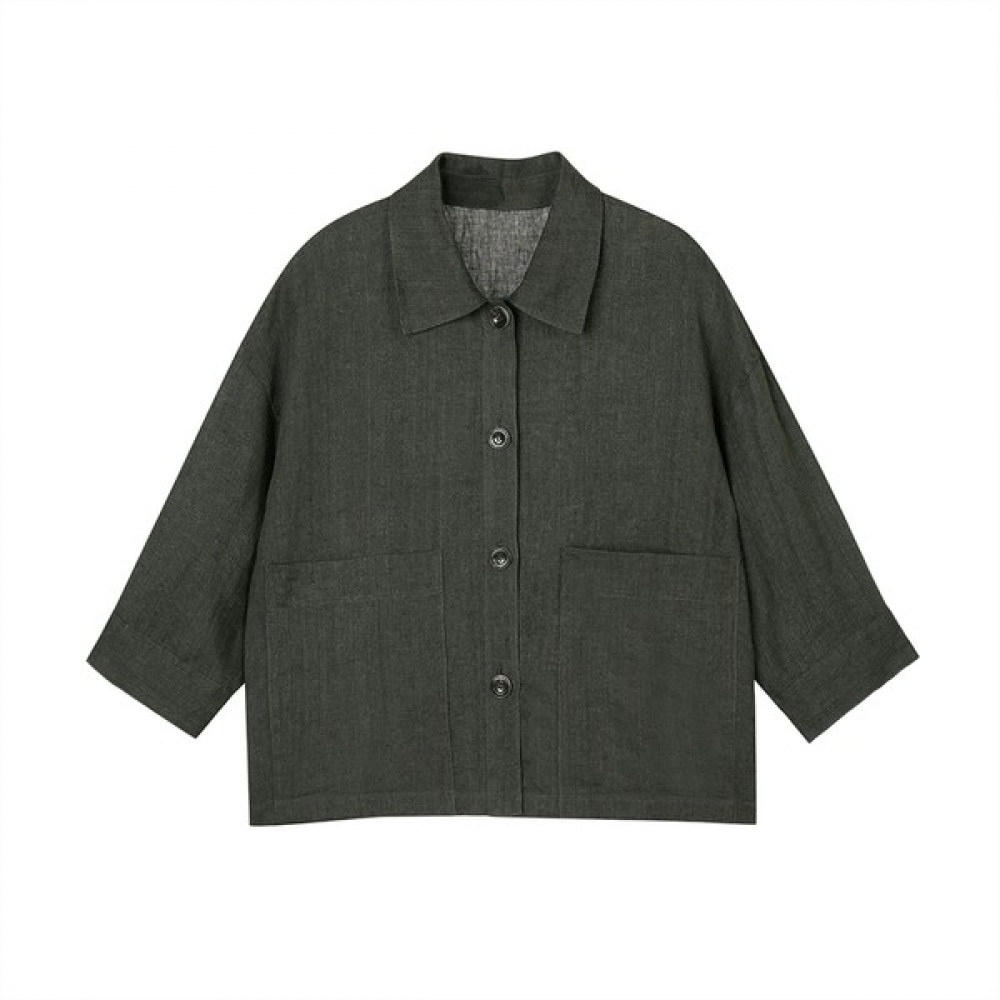 [アナルドヴァッシーニ] (アナルドヴァッシーニ) リネンカラージャンパー (AW06JP41W)