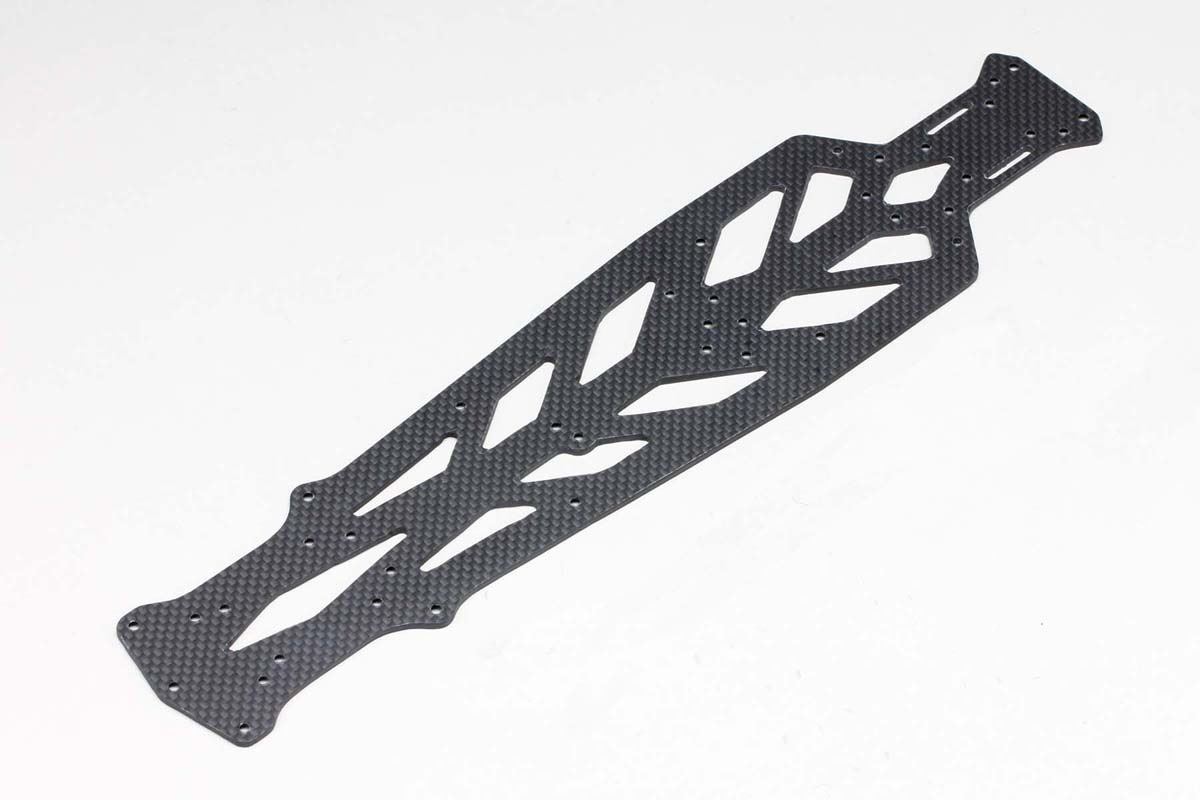 ヨコモ RD2.0用 グラファイト製 メインシャーシ(2.4mm)【RD-002G】 ラジコンパーツ ヨコモ RD-002G RD2.0ヨウ メインシャーシ