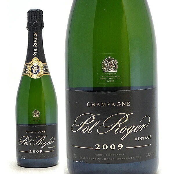 2009 ブリュット ヴィンテージ 箱なし ラベル傷 750ml ポール ロジェ シャンパーニュ 白泡 コク辛口 ワイン ^VAPLBVA9^