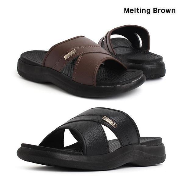 国内生産男性事務室靴クッションスリッパ3.5cm