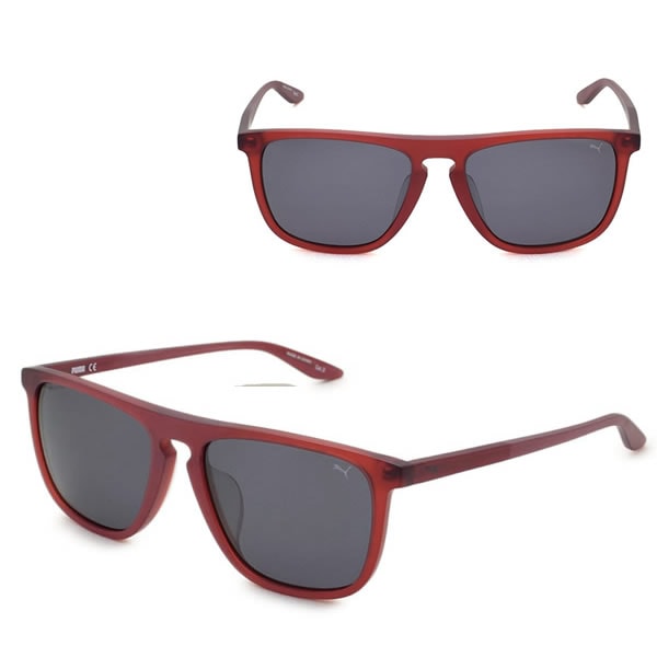 サングラス PE0098SA-002-56 サングラス UVカット アジアンフィット メンズ レディース RED SMOKE
