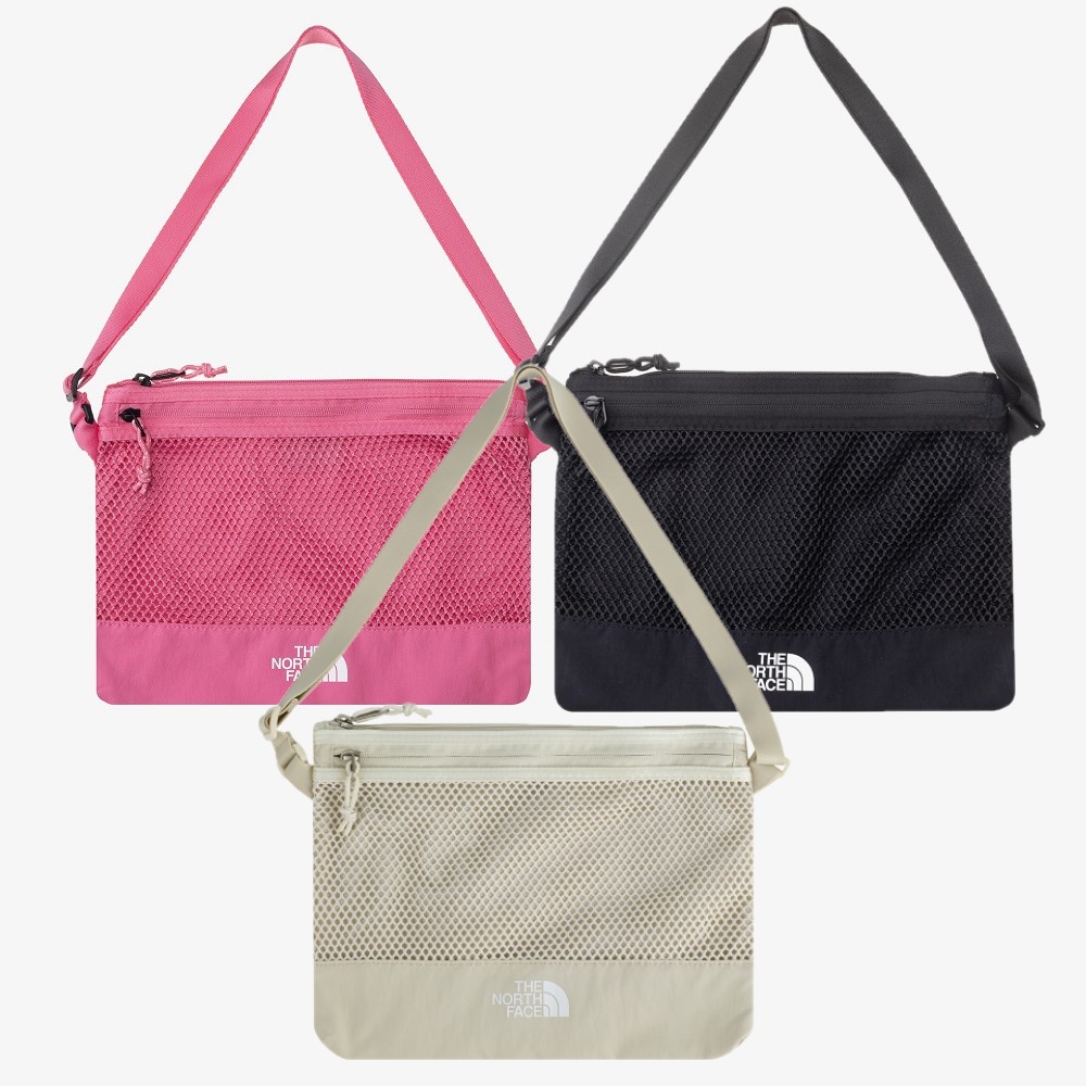 2025年春夏新作 LINDEN メッシュ クロスバッグ 3色展開 韓国人気 ユニセックス ショルダーバッグ 軽量 カジュアル ストリート おしゃれ シンプル トレンド 新作 ギフト対応