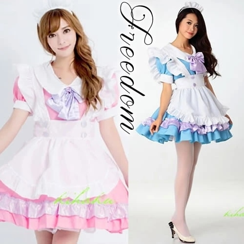 メイド メイド服 メイドカフェ 喫茶 エプロン コスチューム コスプレ セクシー 制服 衣装 パーティー イベント ハロウィンコスプレ ハロウィン インスタ 撮影 アイドル サイドチャックあり フ
