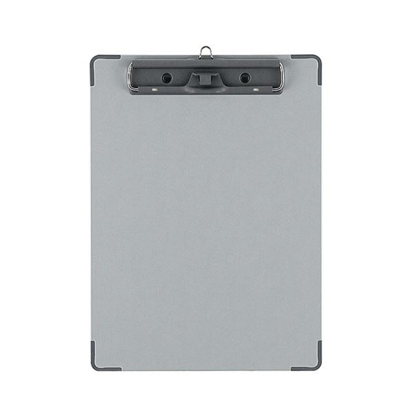 (まとめ)コクヨ 用箋挟B(クロス貼り) B5タテ グレー ヨハ-25 1セット(10枚)(×5セット)