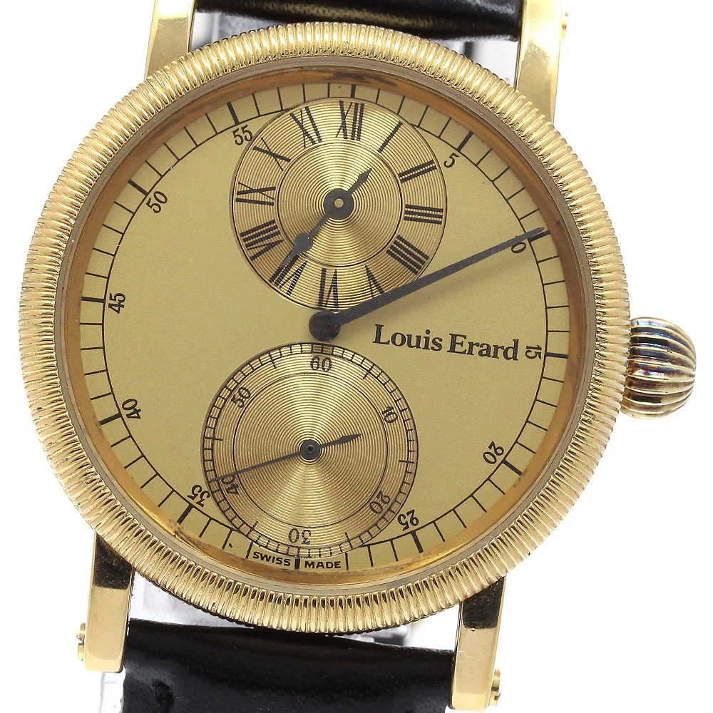 ルイ・エラール Louis Erard レギュレーター Cal.251 スモールセコンド 手巻き メンズ _955466【中古】