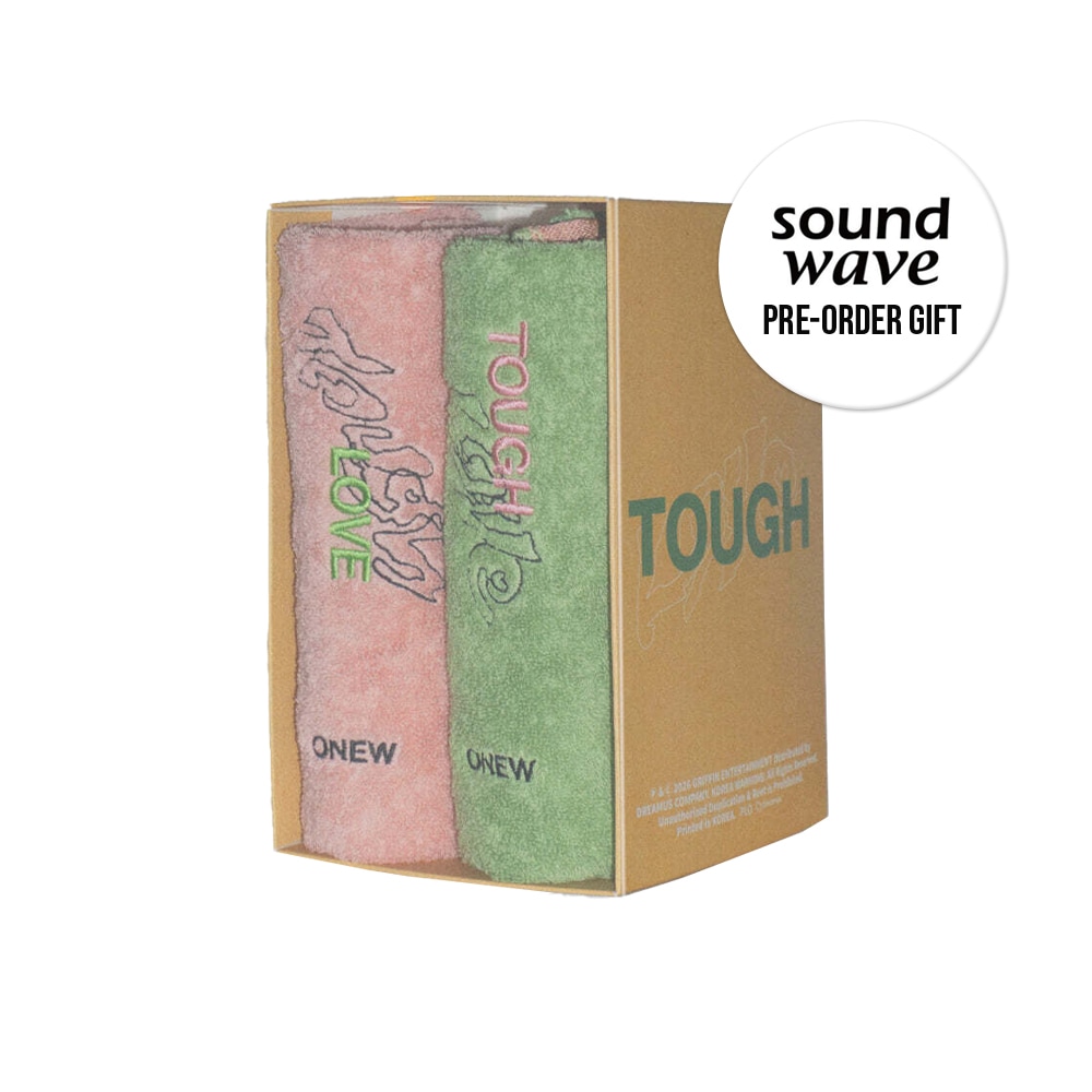 【SOUNDWAVE特典選択】 SHINee ONEW - TOUGH LOVE / TOWEL BOOK SET VER / アルバム / OUTBOX + SLEEVE