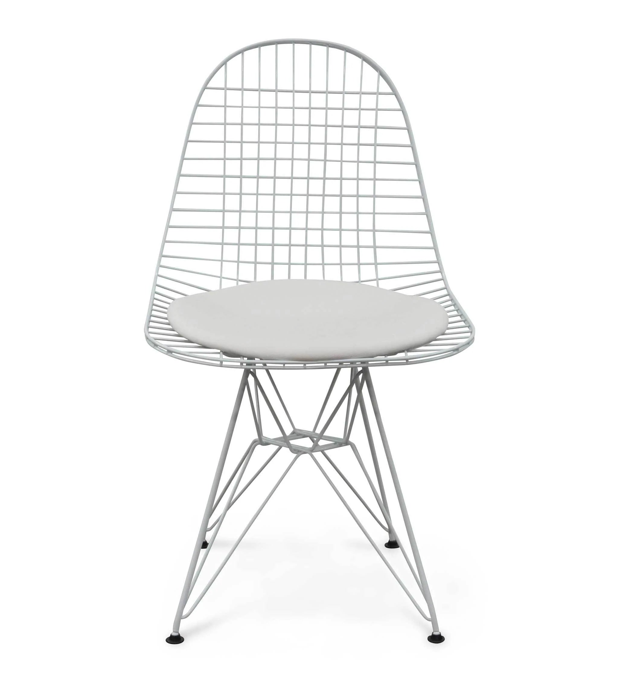 ワイヤ-メッシュスチールチェア