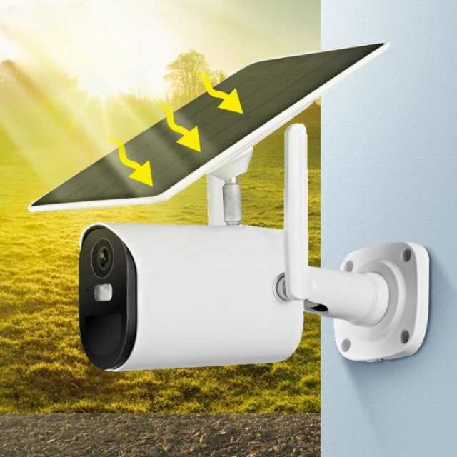 【限時割!引!】防犯カメラ ワイヤレス ソーラー 屋外 家庭用 wifi対応 スマホ連動 無線 監視カメラ 配線不要 通話 防水 監視カメラセット 庭園 ガーデン 駐車場 防犯対策グッズ