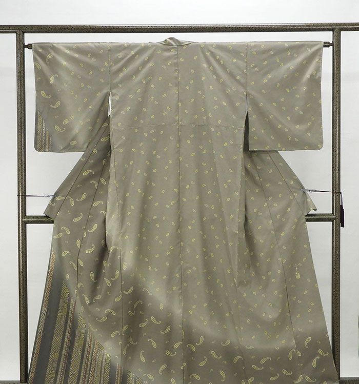 訪問着 未着用美品 正絹 京友禅 伝統工芸士 小糸染芸 小糸敏作 身丈160.5cm 裄丈63.5cm 訪問着 未使用 新古品 着物 結婚式 入学式 卒業式 b0612