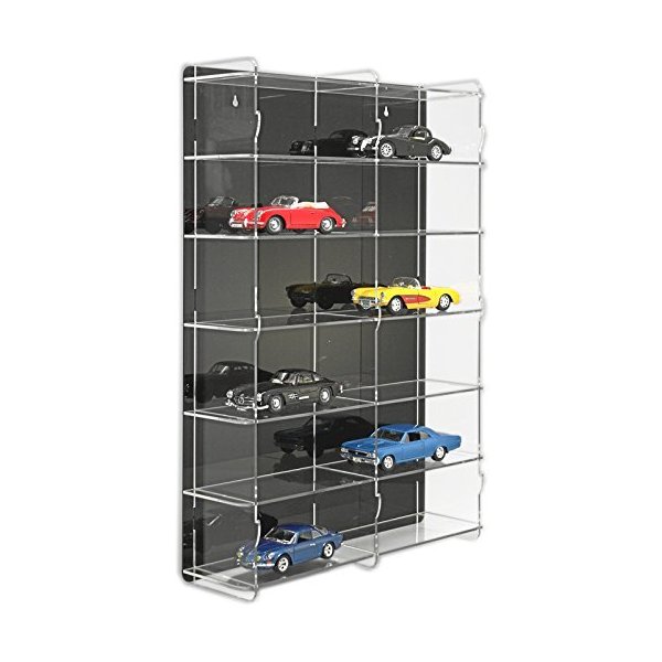 SORA 1/24 Model Car Display Case with black back-panel 並行輸入品