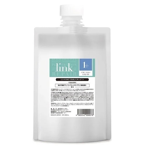 [国内正規品]リンク CMCうるおいリキッド1+ 500ml Link 髪質改善 髪管理 プロデュウ 高濃度アミノ酸湿剤 NMF研究 アミノ酸組成 PCA-Na うるおい